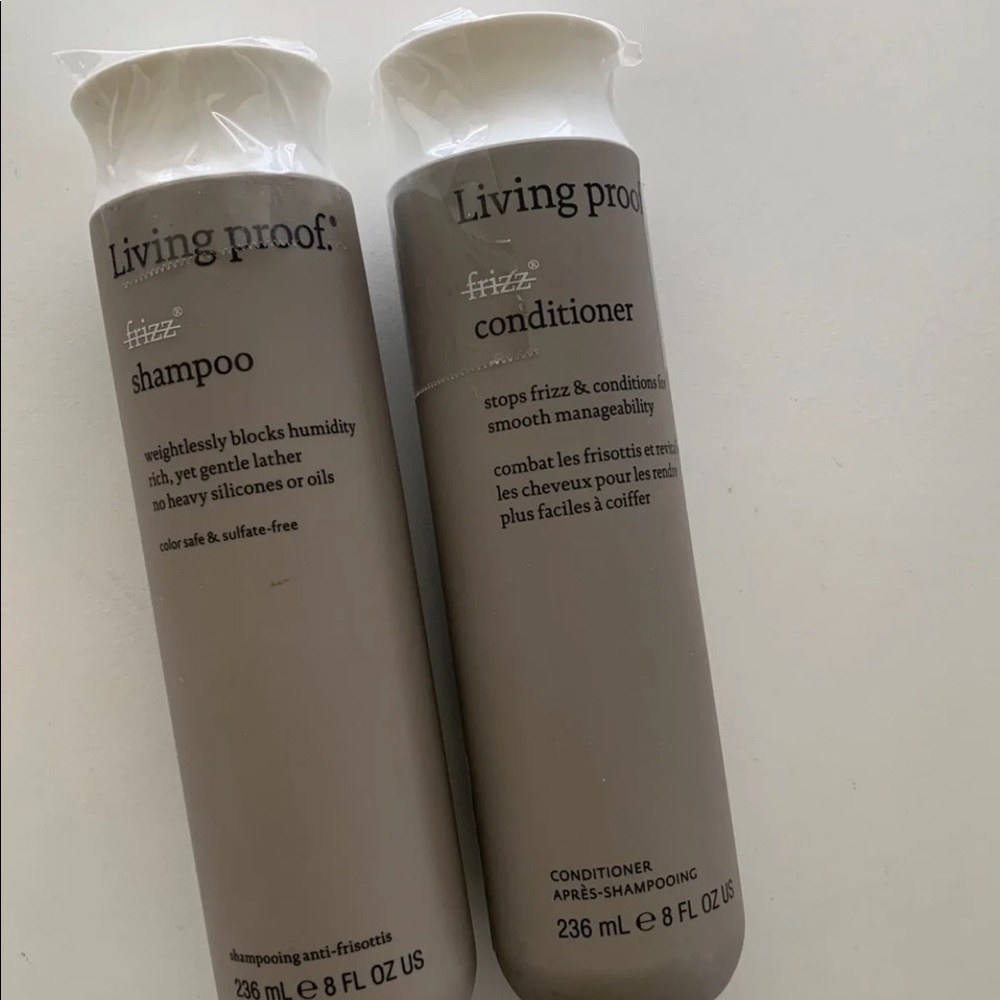 Living Proof No Frizz Shampoo & Conditioner